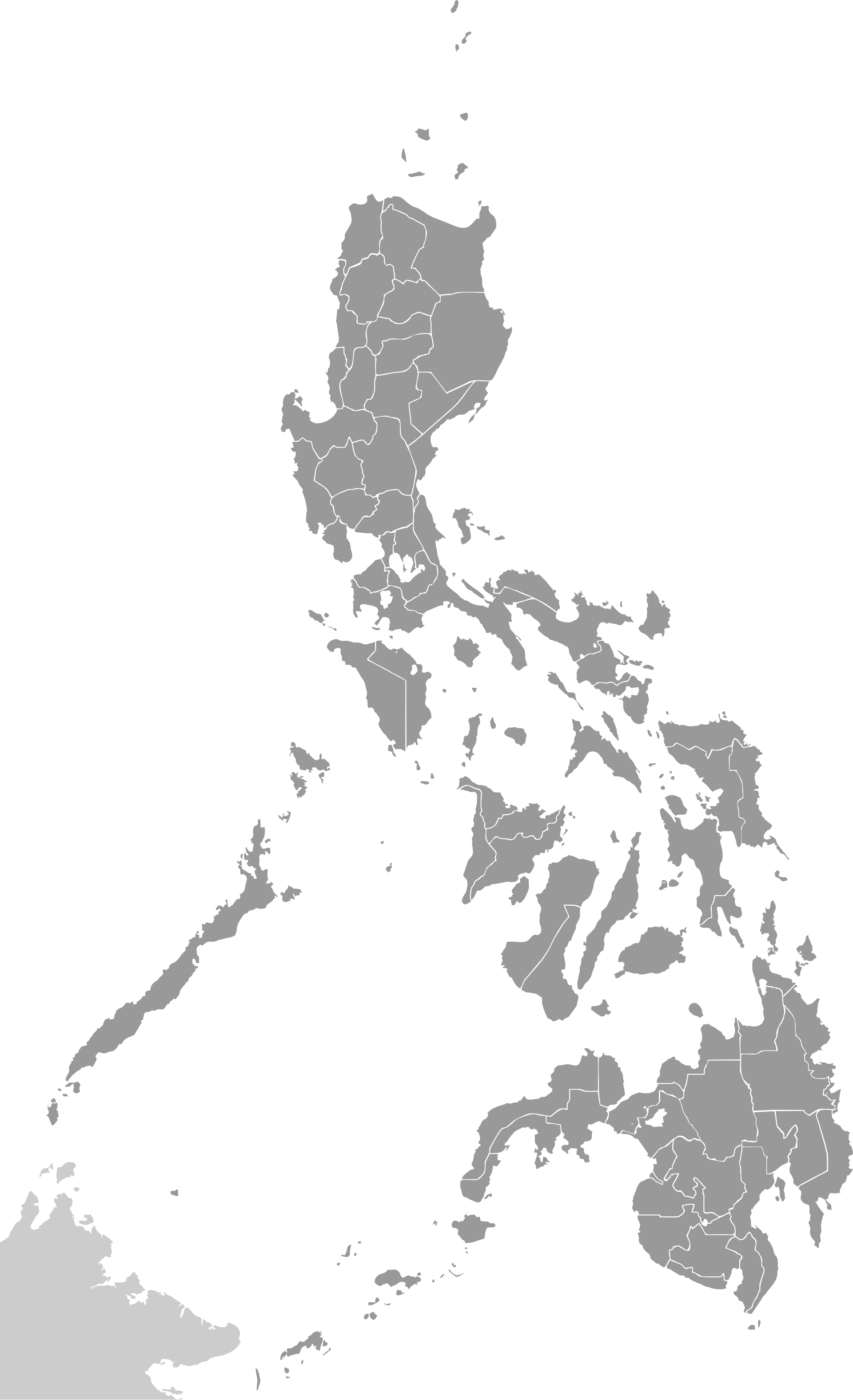 Philippines map showing U Channel advertising locations